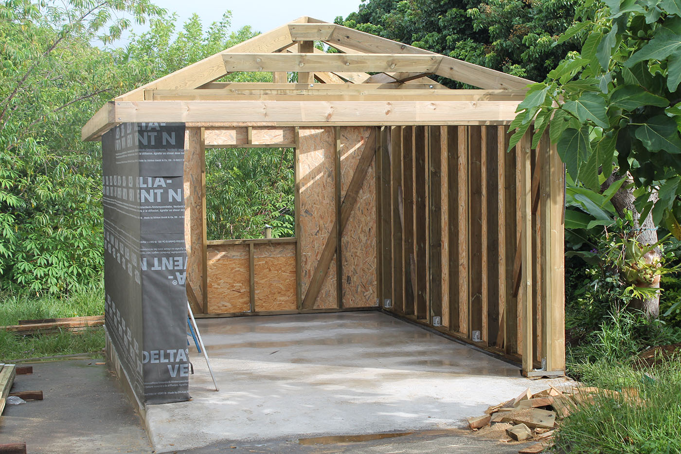Charpente bois - Construction - Ile de La Réunion (974)